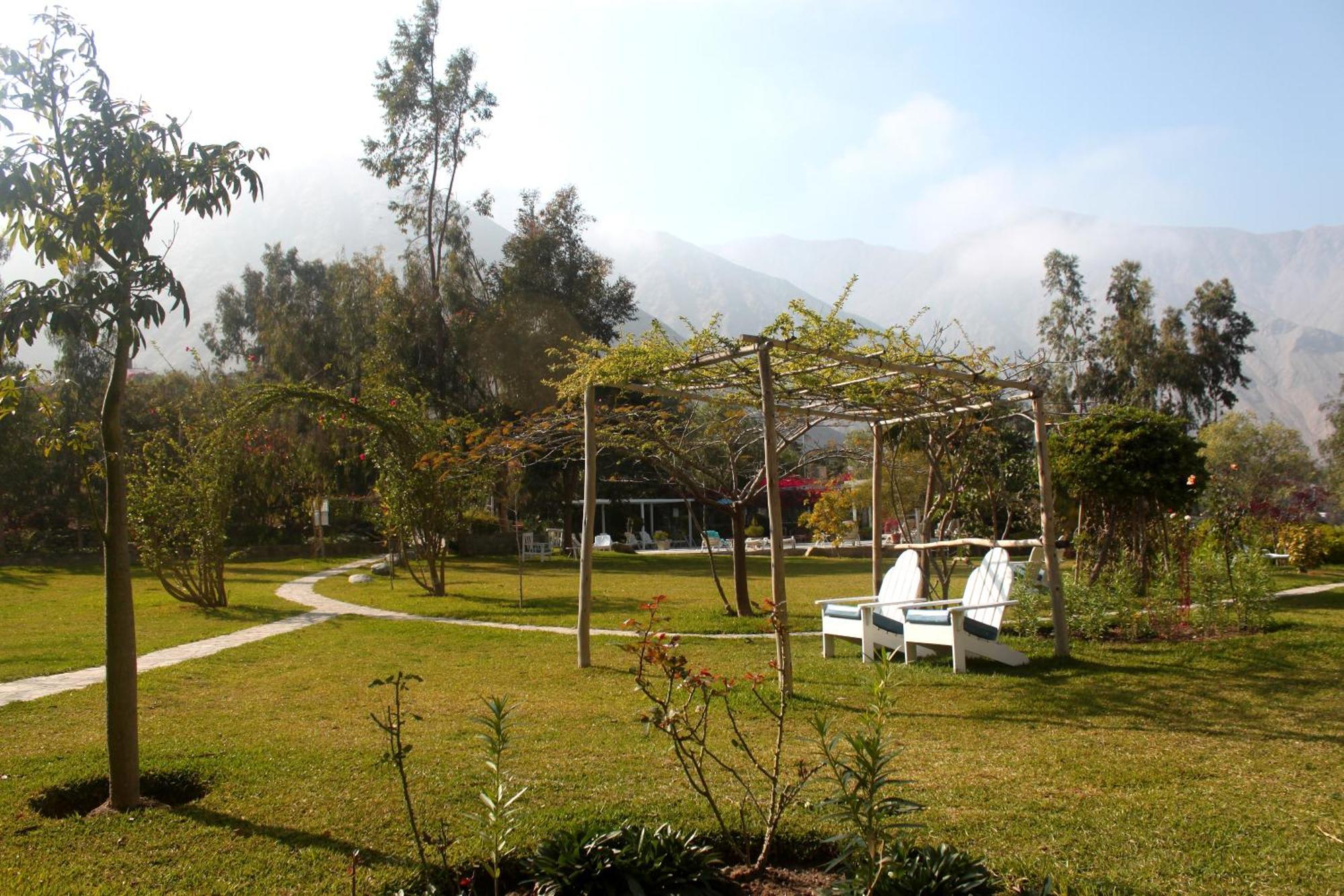 Hotel Los Palomos Lunahuaná Esterno foto