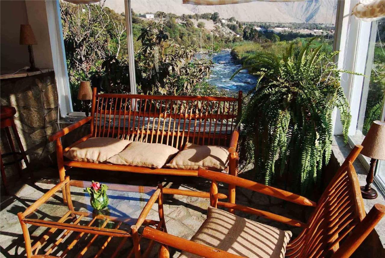 Hotel Los Palomos Lunahuaná Esterno foto